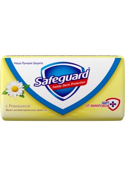 Антибактериальное мыло Safeguard Ромашка, 90 г 